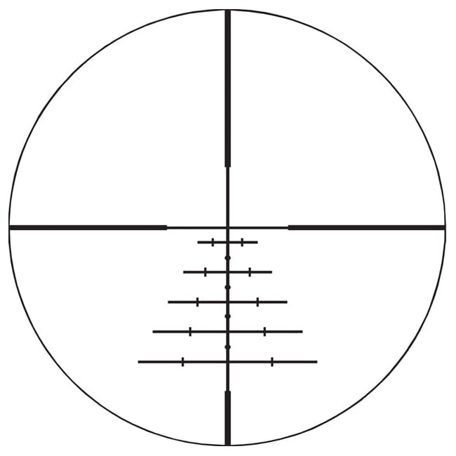 Swarovski Z6 2-12x50 BRH Riflescope Black 59319