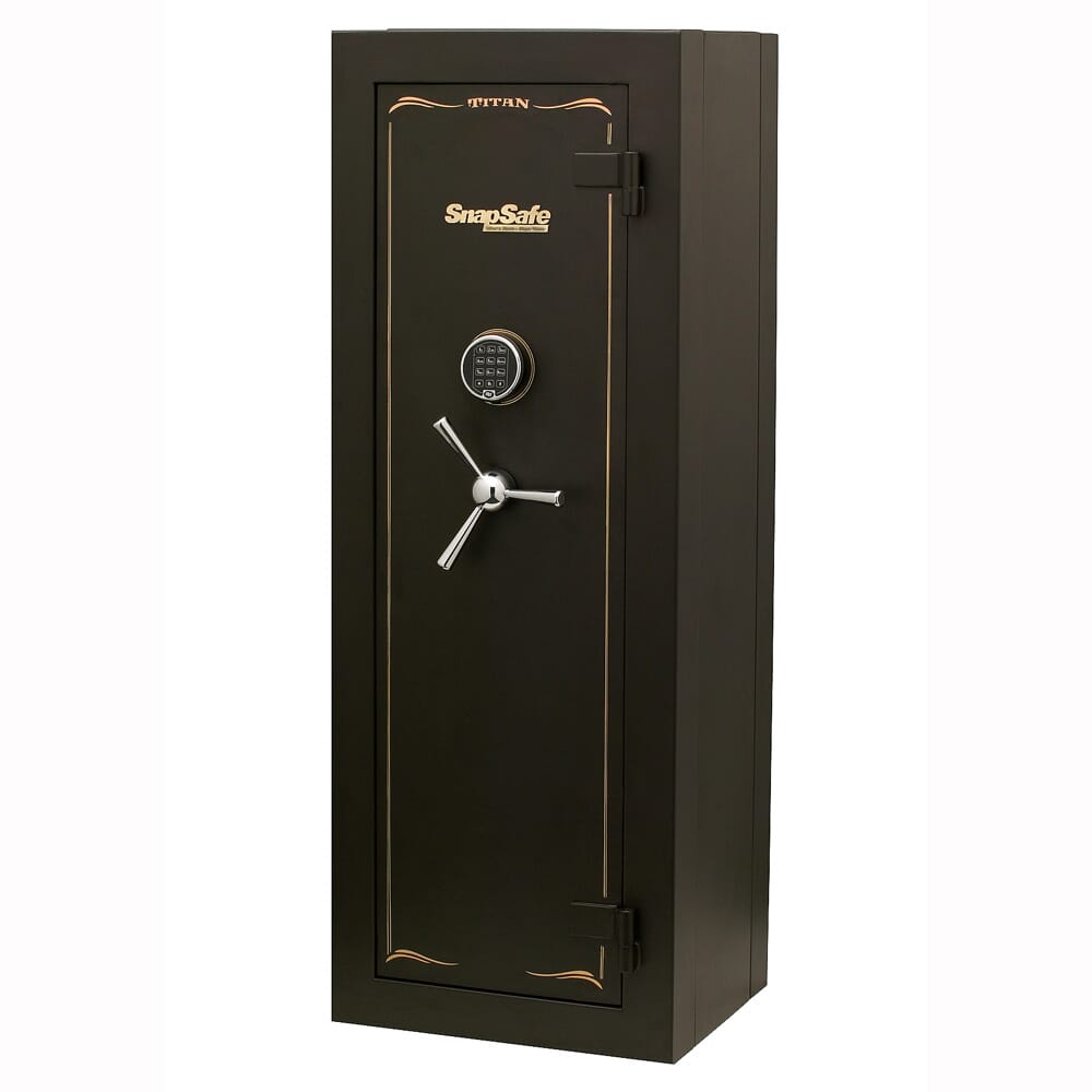 SnapSafe Titan Black 12-Gun Modular Safe w/Digital Lock 75010