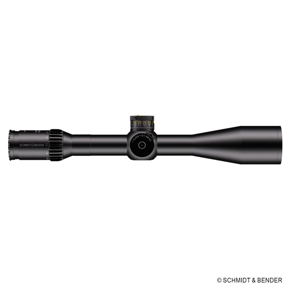 Schmidt Bender PM II 5-45x56 High Power DT II+ GRID .1 mrad Riflescope 666-911-422-L7-I5