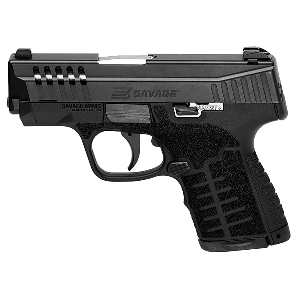 Savage Arms Stance MC9 9mm 3.2" 1:10" Bbl Black Semi-Auto Pistol w/(1) 7rd & (1) 8rd Mags 67001