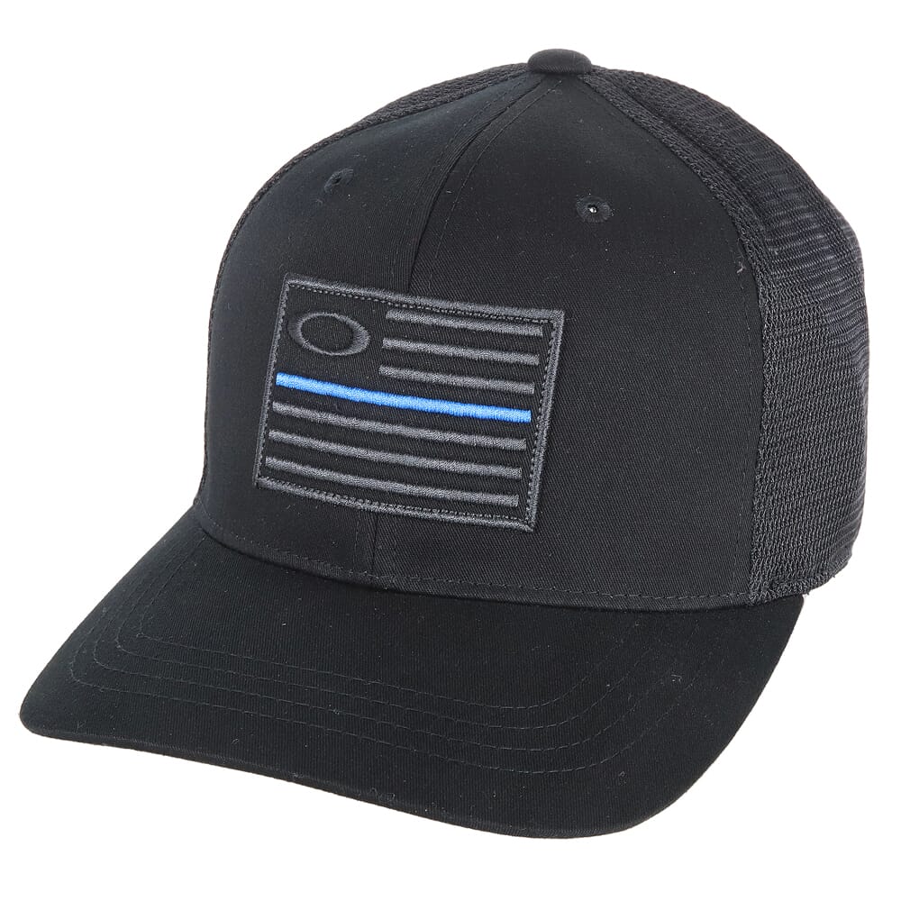 Oakley SI Flag Blackout 110 Snapback Hat OSFA FOS900170-02X-U