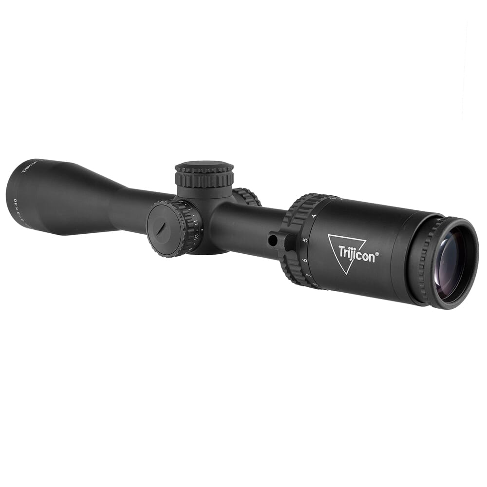 Trijicon Credo 3-9x40 SFP w/ Red Standard Duplex, 1 in., Matte Black Riflescope 2900043