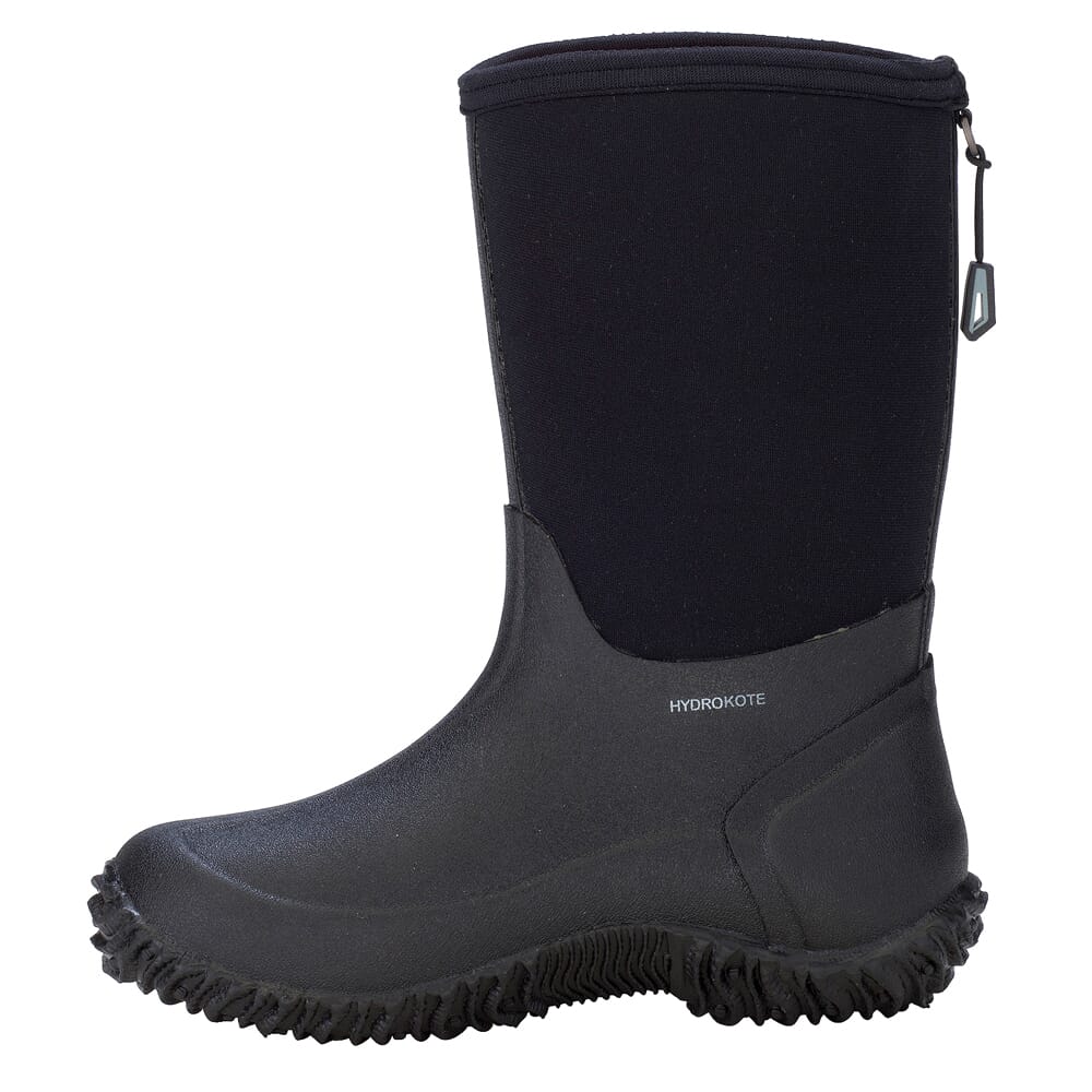 Dryshod Boys Tuffy Mid/Hi Black/Grey Boots TUF-KD-BK-Y