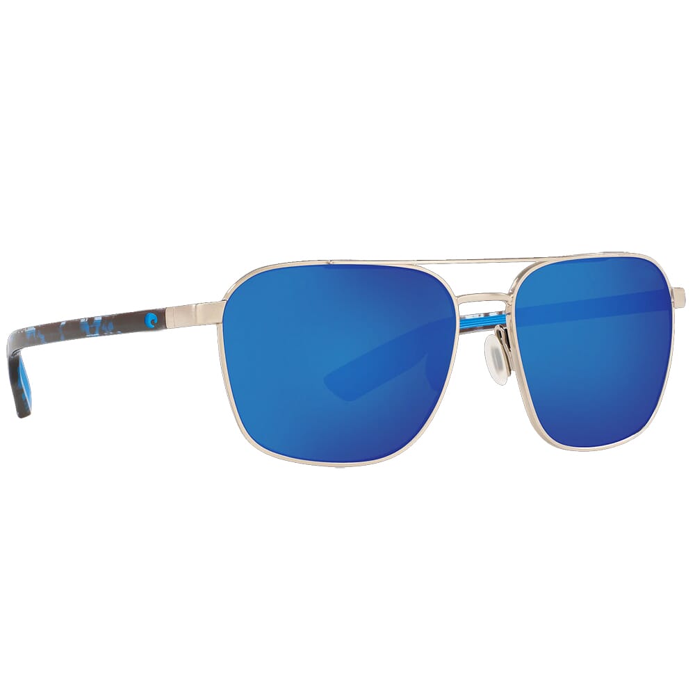 Costa Wader Brushed Silver Sunglasses WDR-293