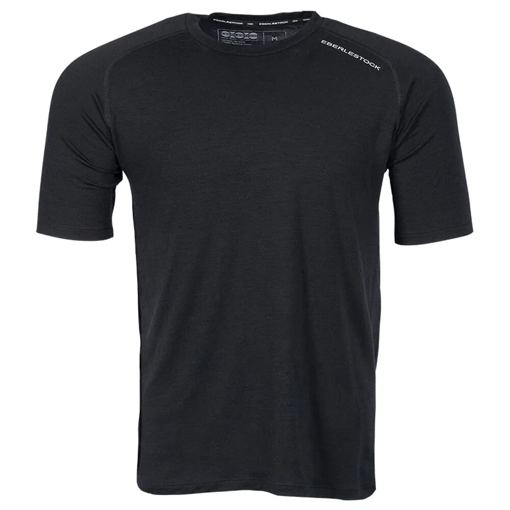 Eberlestock LS Lochsa Merino Short Sleeve Black XX-Large LSB2