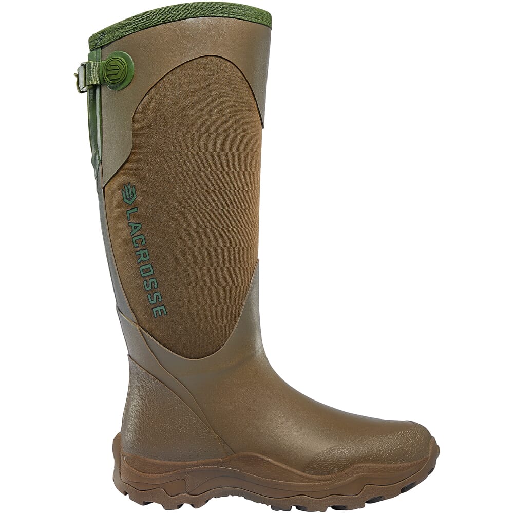 Lacrosse Women's Alpha Agility 15" Neoprene Snake Boot Brn/Grn 302421