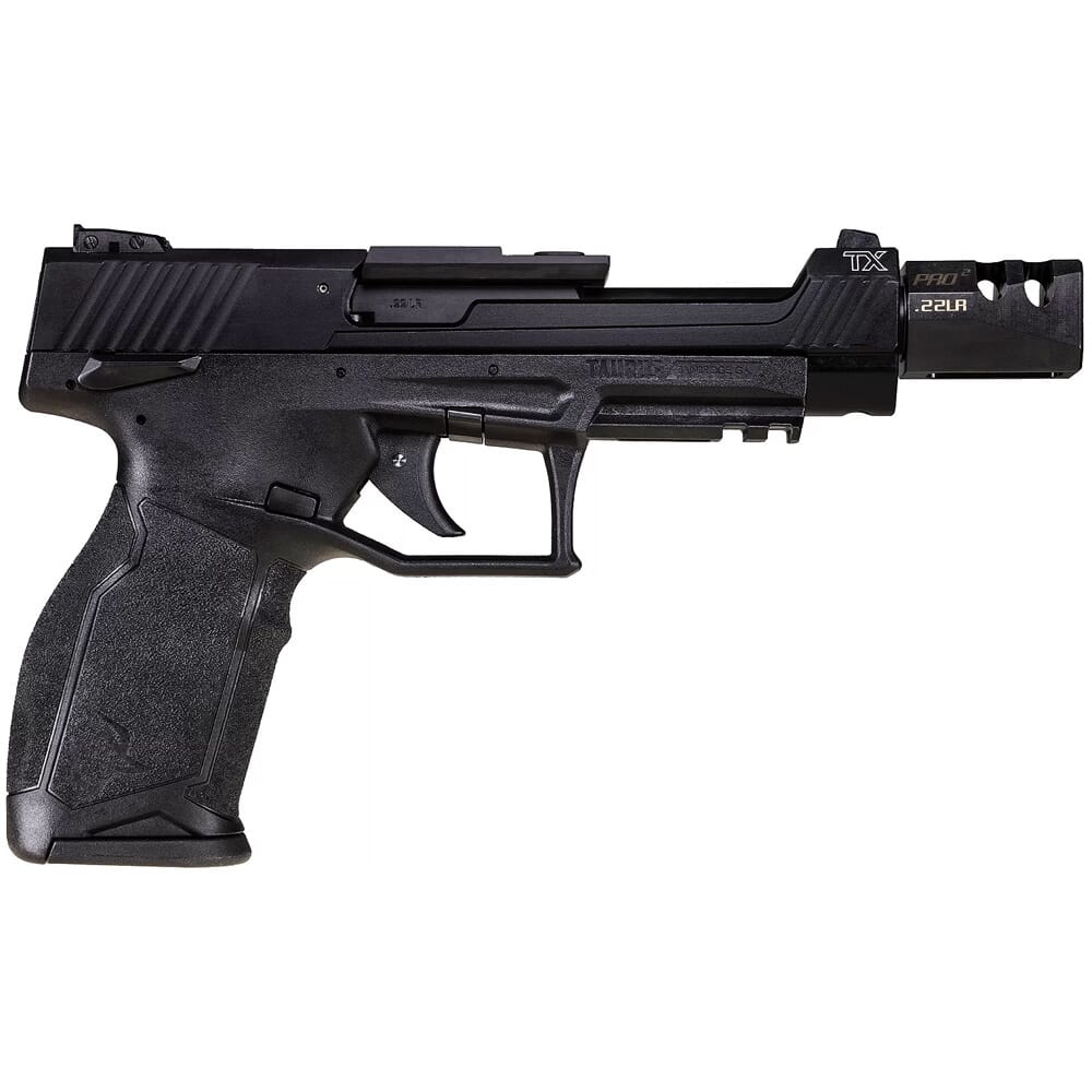 Taurus TaurusTX .22 Steel Chal R? 22LR 5.4" Bk/Bk Pistol w/(3)16rd Mags 1-TX22C151-T