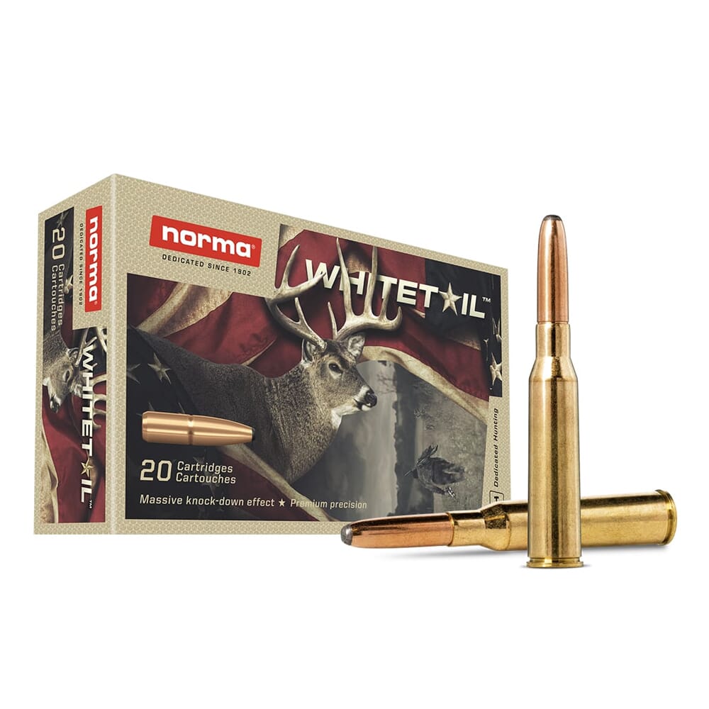 Norma American PH 7.7 Jap 174 Grain SP Ammo 20 Cartridges/Box 20177292