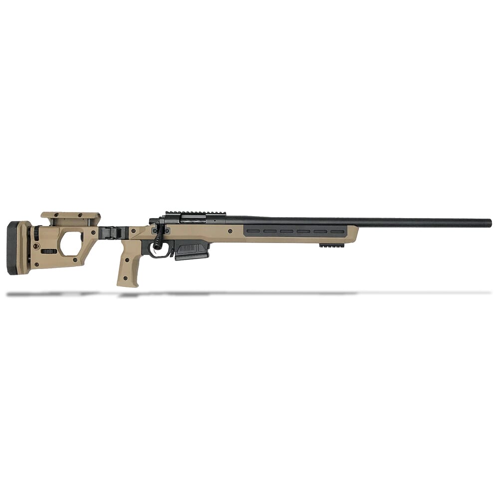 Surgeon Rifles Scalpel 591R 6.5 Creedmoor 24" 1:8" HP Bbl SA RH Magpul Pro Stock FDE Rifle w/PMAG 591RSARH65MAG-FDE