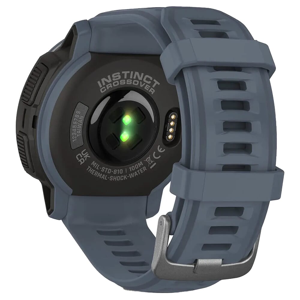 Garmin Instinct Crossover Blue Granite Smartwatch 010-02730-14
