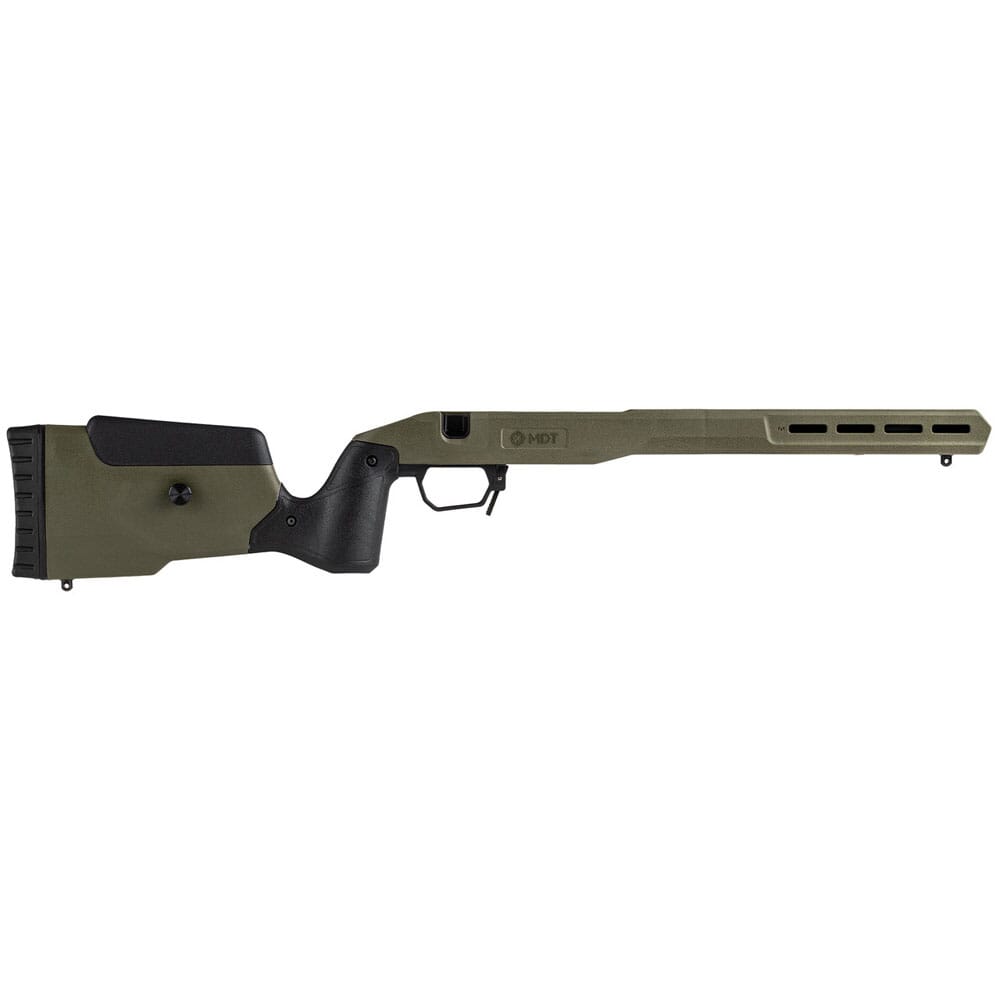 MDT Field Stock Savage LA RH OD Green Chassis 109539-ODG
