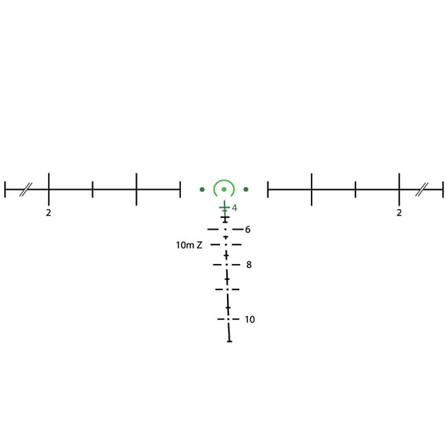 Trijicon 3.5x35 ACOG Green Horseshoe/Dot M249
