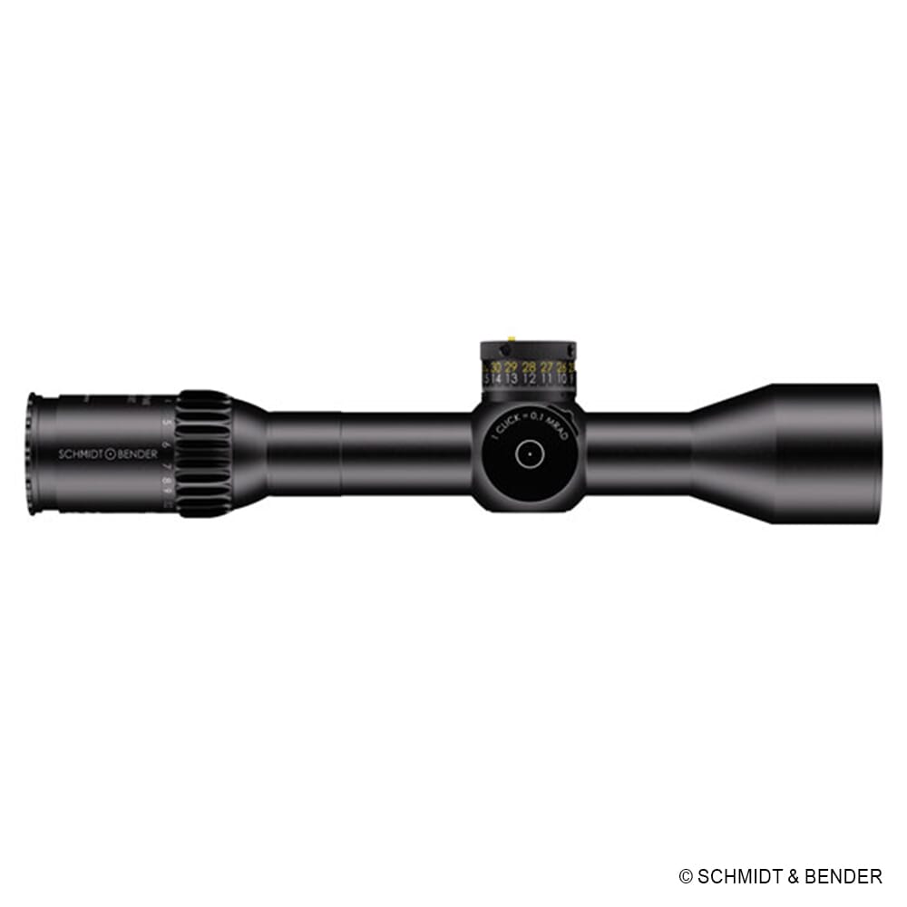 Schmidt Bender PM II 3-20x50 Ultra Short DT II+ MTC LT / ST II ZC LT GRID .1 mrad Riflescope 667-911-422-M2-I5