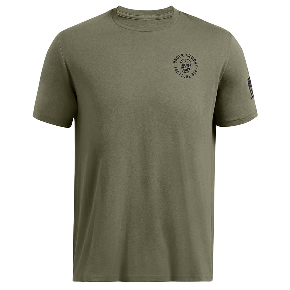 Under Armour Tactical Division Short Sleeve Shirt Marine OD Green 1386724-390
