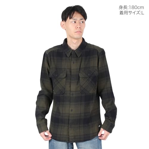 Oakley 90s Plaid LS Shirt Black/New DK Brush Check FOA406127-BCE