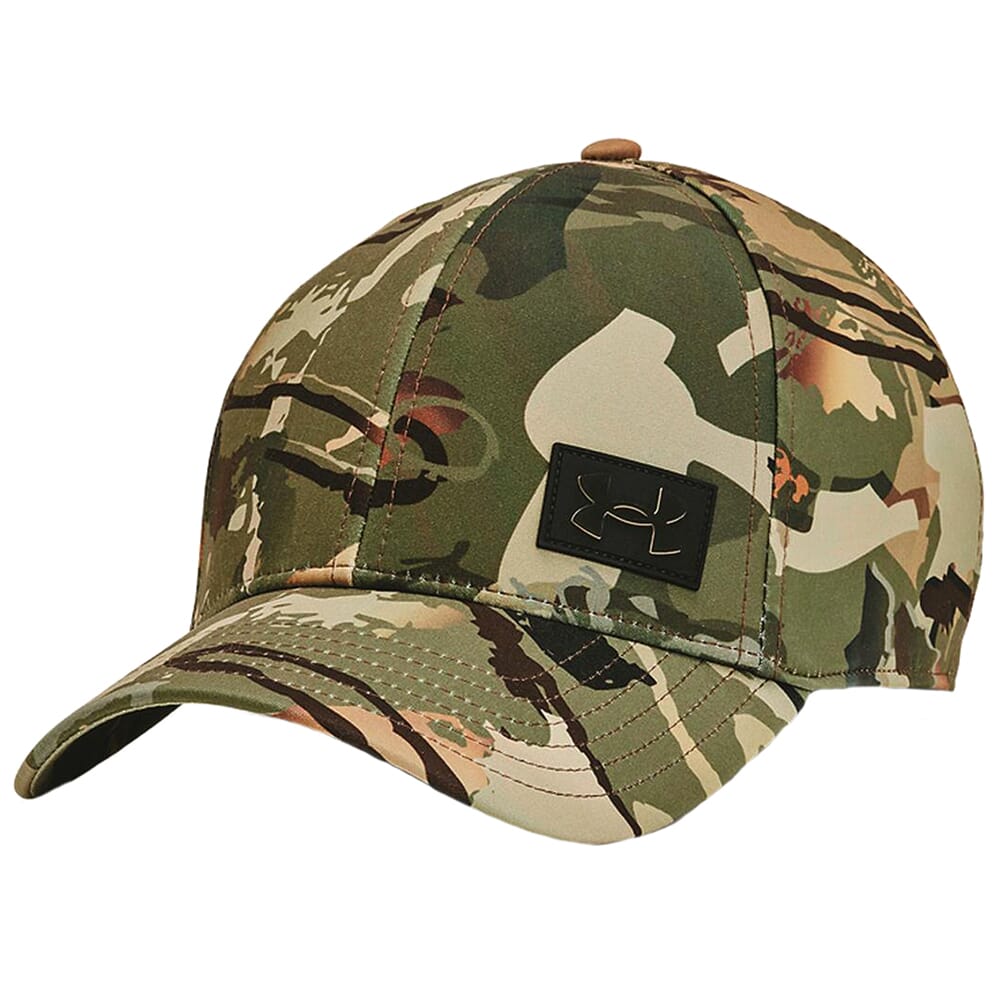 Under Armour Men's Storm Camo Stretch Hat UA Forest 2.0 Camo/Timber/Blk 1369397-988