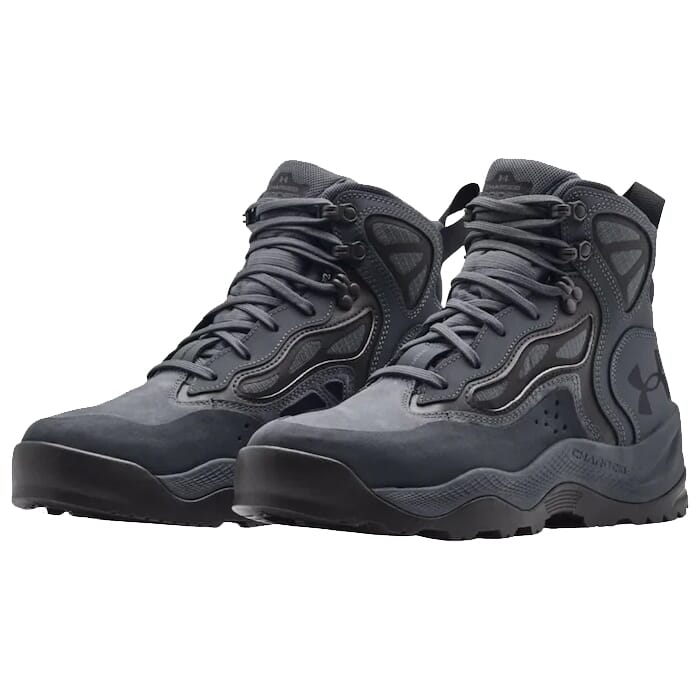 Under Armour Charged Raider Mid WP Boots Pitch Gry/Jet Gry/Blk Size 8.5 3024265-100019