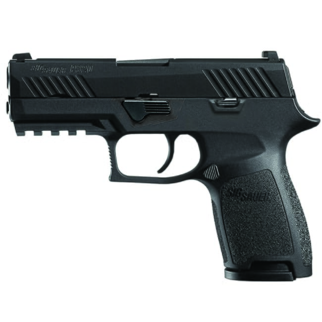 Sig Sauer P320C 9mm 3.9" Nitron Black Striker Pistol w/ (2) 10Rd Mags 320C-9-B-10