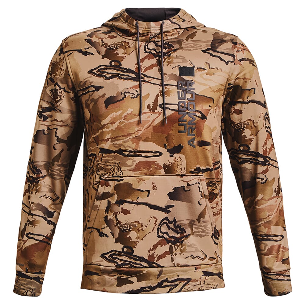 Under Armour Camo Wordmark Hoodie UA Barren Camo/Charcoal 1374081-999