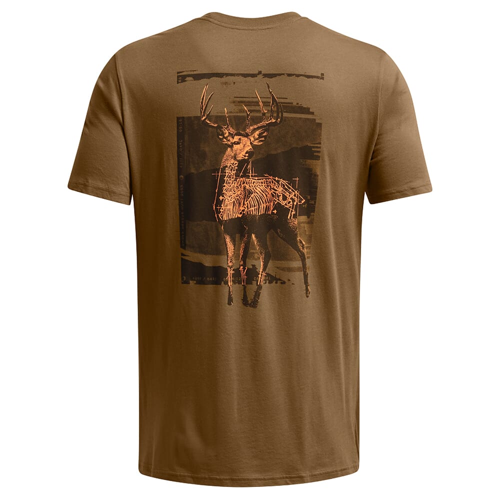 Under Armour Schematic Whitetail Short Sleeve Shirt Coyote 1386778-498