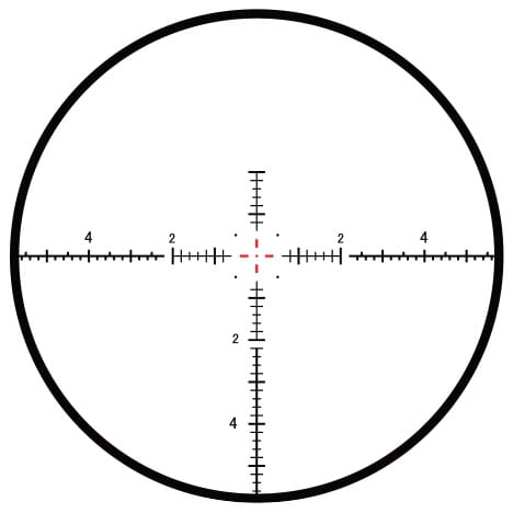 March Genesis Tactical 4-40x52G FML-3 Reticle 0.05 Mil Illuminated FFP Riflescope D40V52GFIML