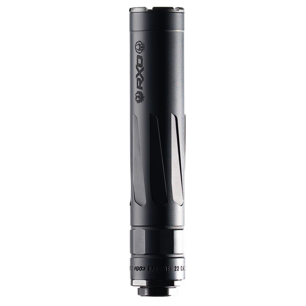 Dead Air RXD22Ti .22LR/5.7 Black Silencer w/ RXD674 1/2-28 XRF Brake RXD22TiBLK