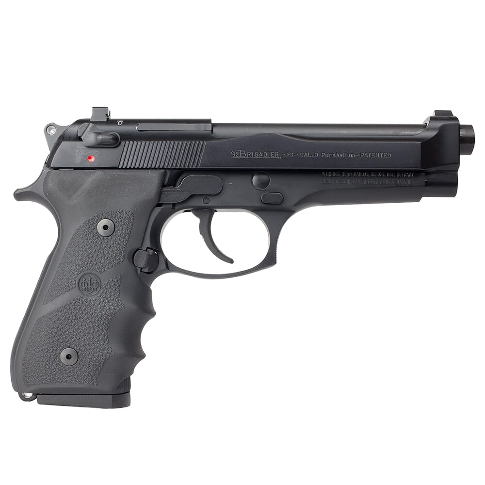 Beretta 92FS Brigadier 9mm 4.7" Bbl Black Pistol w/(2) 10rd Magazines J92F700
