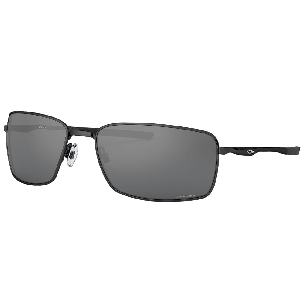 Oakley Square Wire Polished Black w/PRIZM Black Lenses OO4075-1360