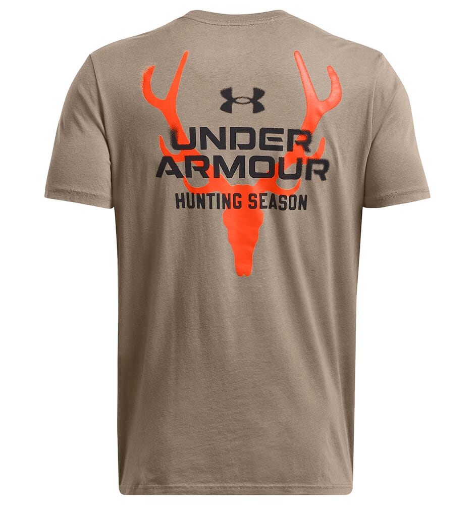 Under Armour Men's Elk Hunting Season SS Tee Taupe Dusk 1386779-200
