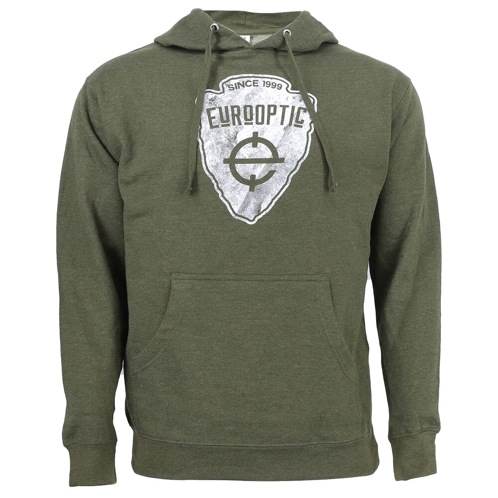 EuroOptic Arrowhead Army Heather Hoodie HOODIE-ARMYHTH-ARROWHEAD