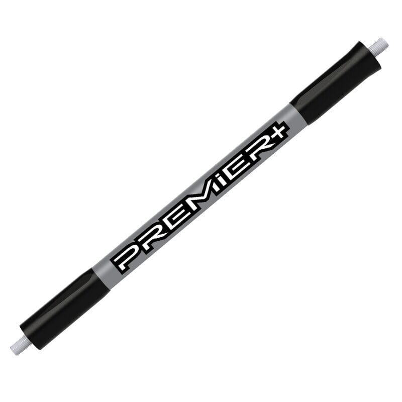 Bee Stinger Prem Plus Countervail V-Bar 10" Gray Stabilizer PREMIERVBGR10