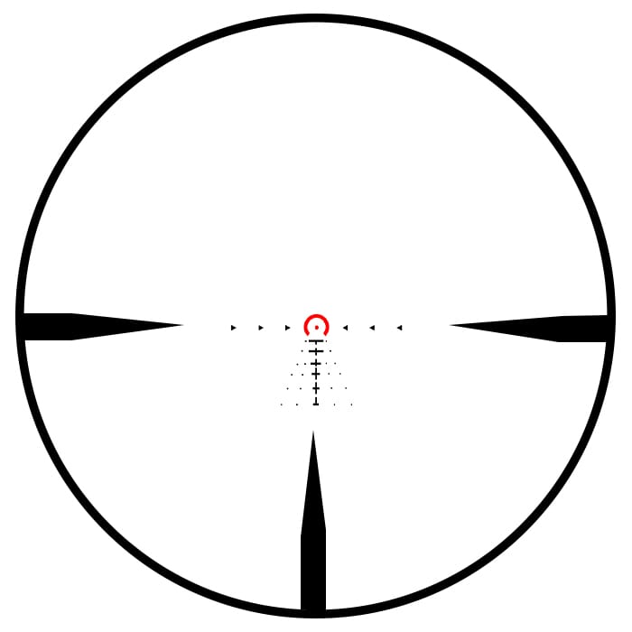 Sig Sauer TANGO-MSR 1-8x24mm Illum BDC8 SFP Coyote Tan Riflescope w/ALPHA-MSR Mount SOTM81200