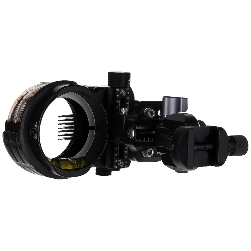 AXCEL Archery Rheo Tech Picatinny Mount 8-Pin .019 Black Bow Sight AXRT-P819-BK