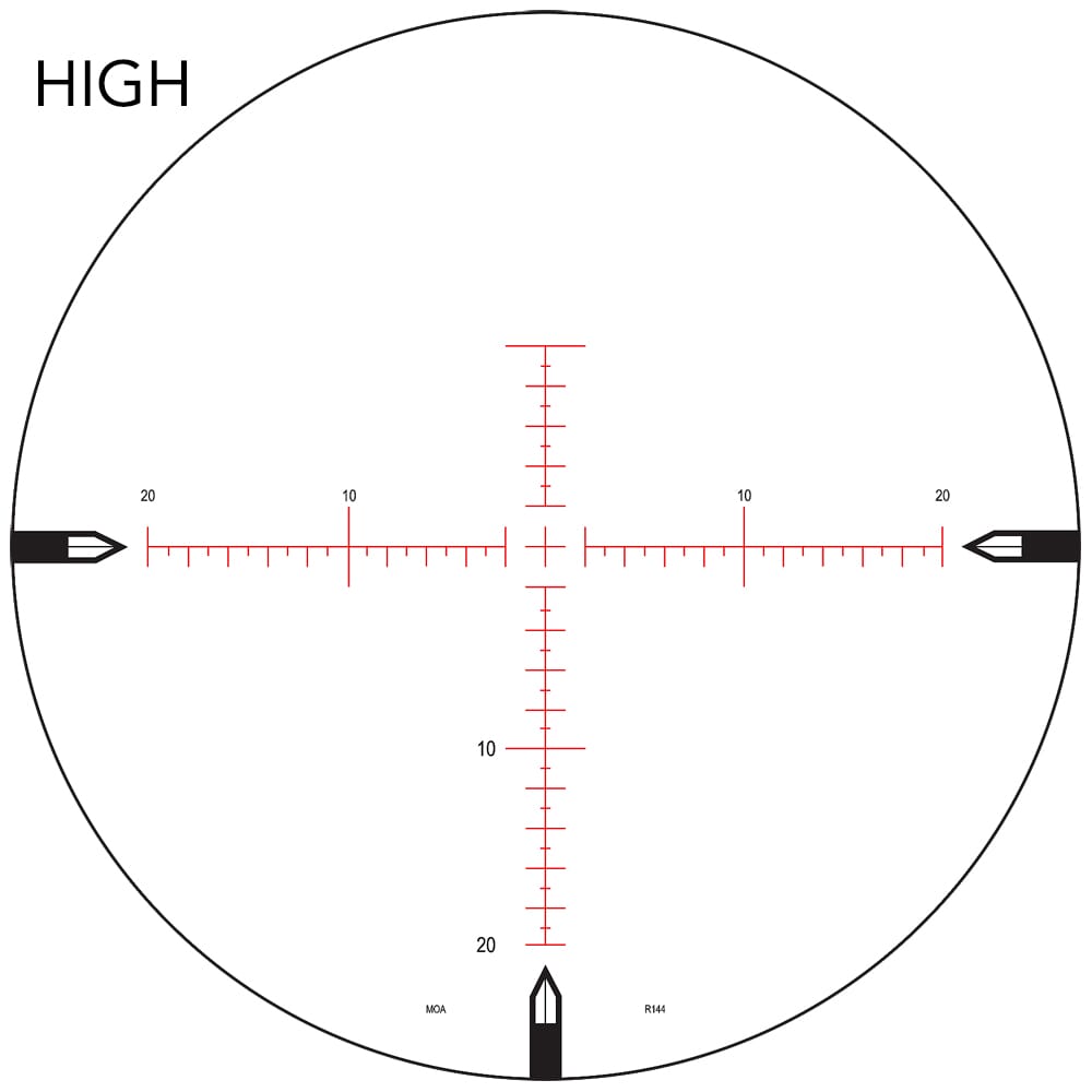 Like New Nightforce NXS 5.5-22x56 Zero Stop MOAR Riflescope C434-NF