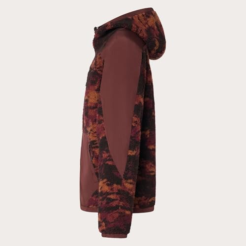 Oakley Caribou Full Zip Sherpa Tiger Camo Red FOA406114-43Y