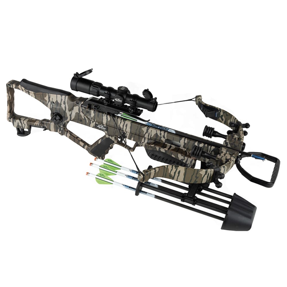 Excalibur RevX Mossy Oak Bottomland w/Overwatch Scope Crossbow E16236