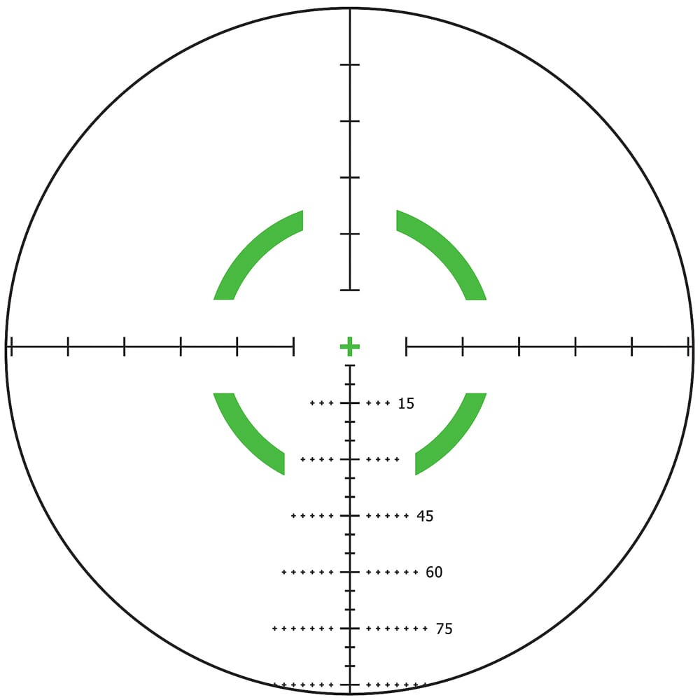 Trijicon VCOG 1-6x24 Green Segmented Circle/Crosshair Riflescope 1600036