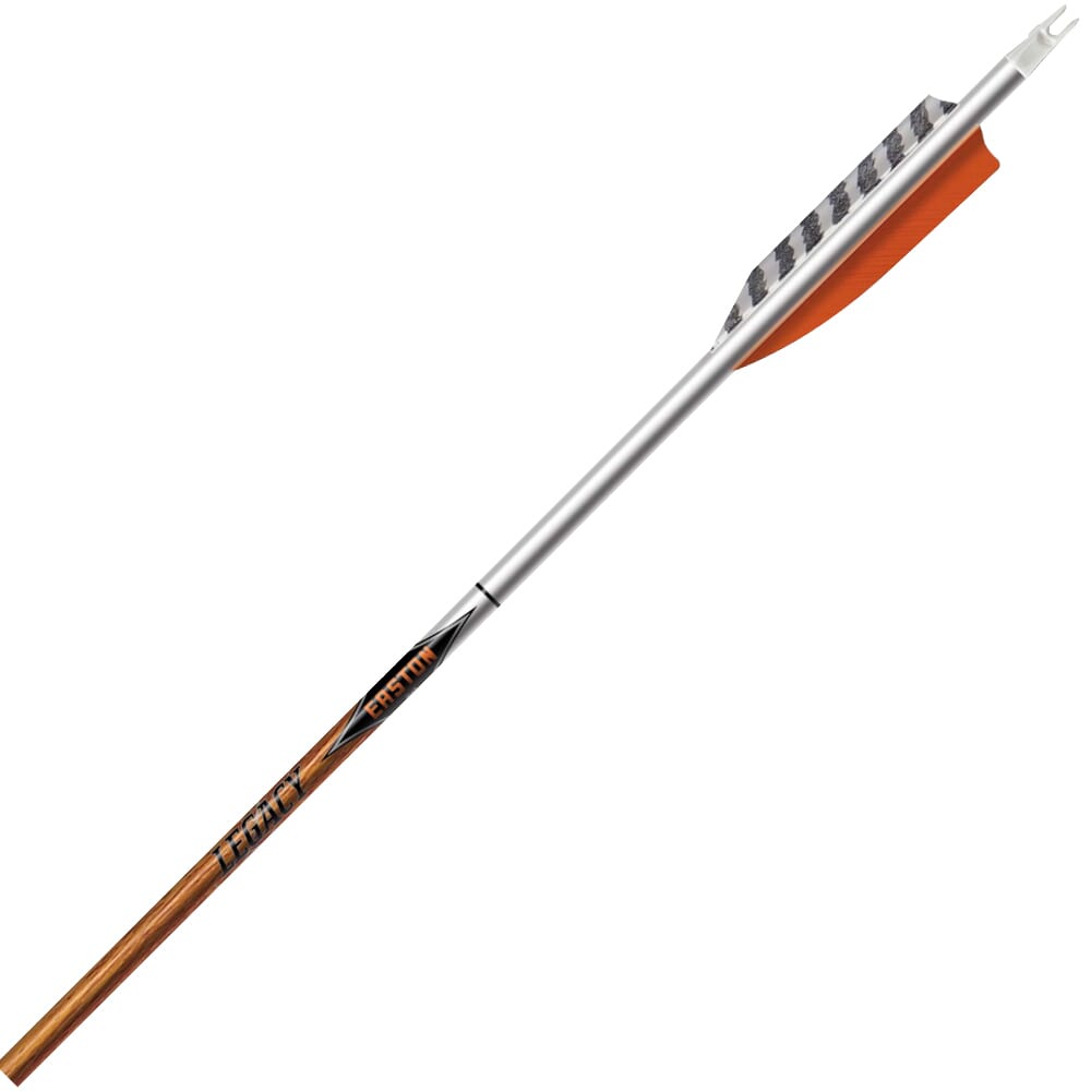 Easton Carbon Legacy Size 500 4'' Helical Feathers 6pk 29763