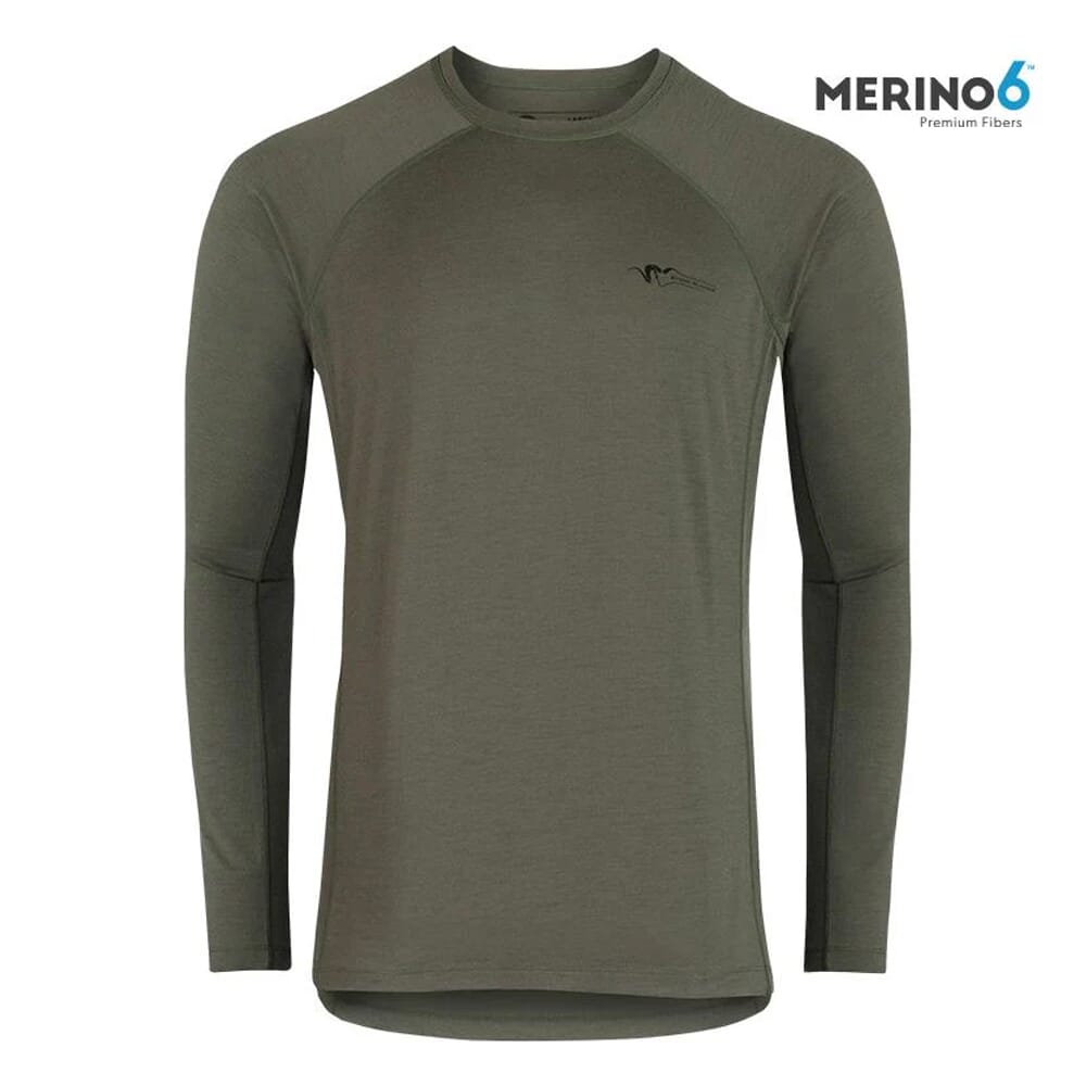 Stone Glacier Chinook Merino Crew LS Tarmac 10001-TM
