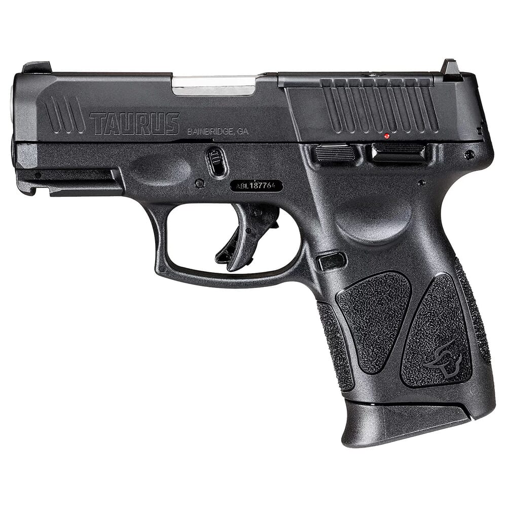 Taurus G3C 9mm 3.26" Bbl Black Optics-Ready Pistol w/(2) 12rd Mags 1-G3CP931-2x12
