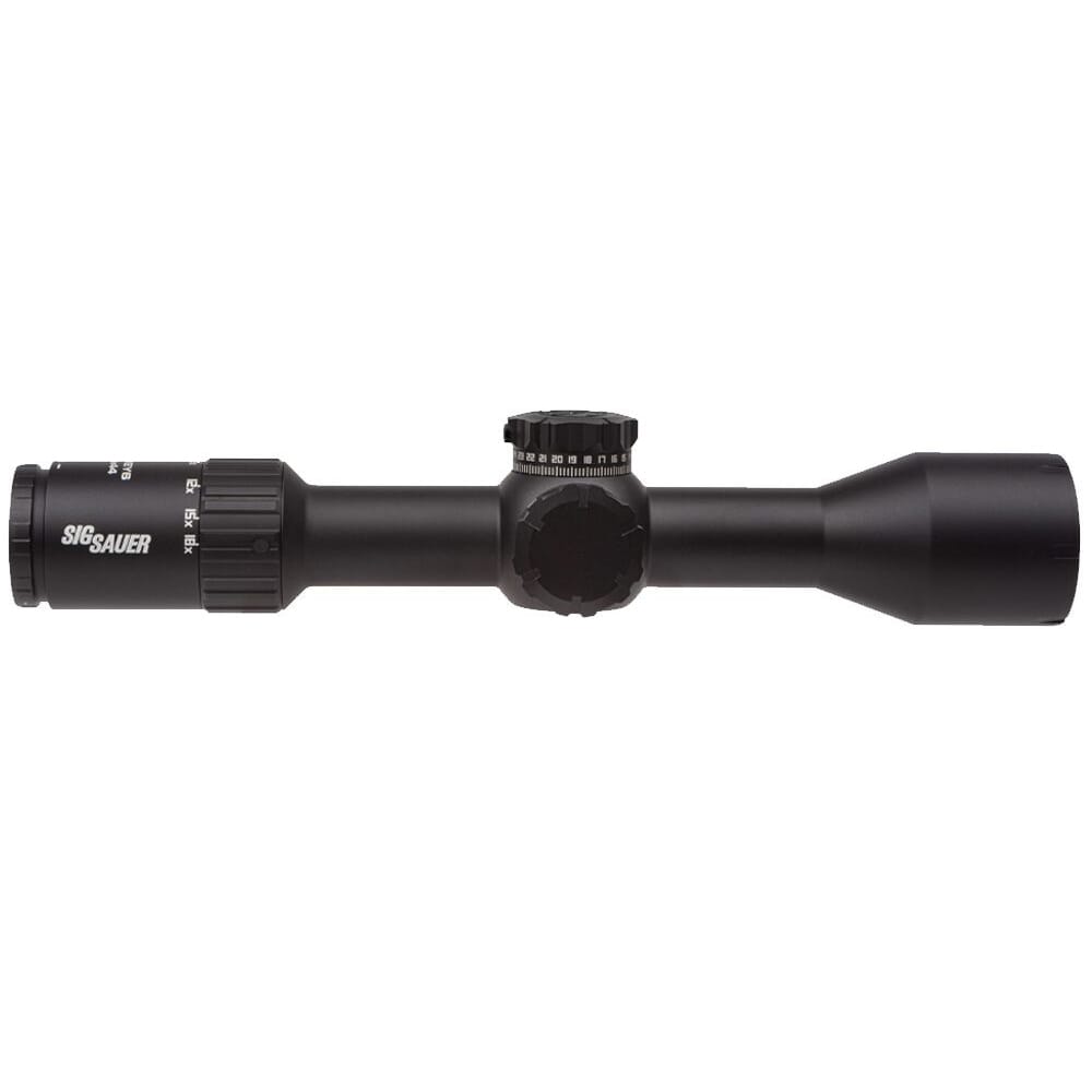 Sig Sauer WHISKEY6 3-18x44mm MOA Milling Hunter 2.0 Locking 1/4MOA SFP Riflescope SOW63112