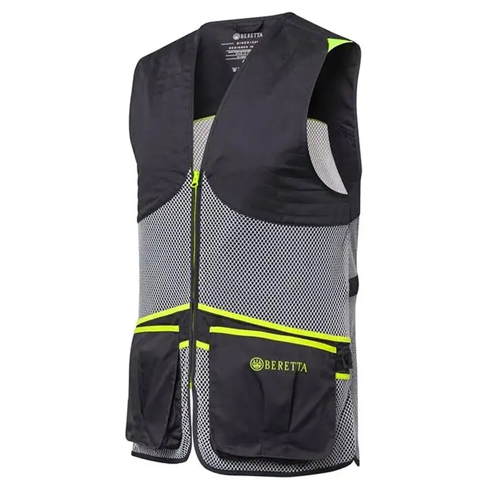 Beretta Full Mesh Vest Ebony/Ice Gray GT671T155309SZ