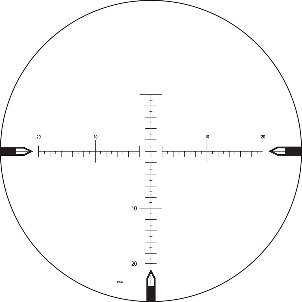 Nightforce SHV 4-14x56 MOAR Riflescope C520