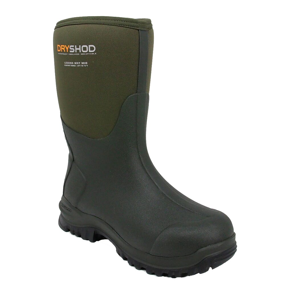 Dryshod Legend MXT Mid Moss/Grey Boots LGX-MM-MS-M