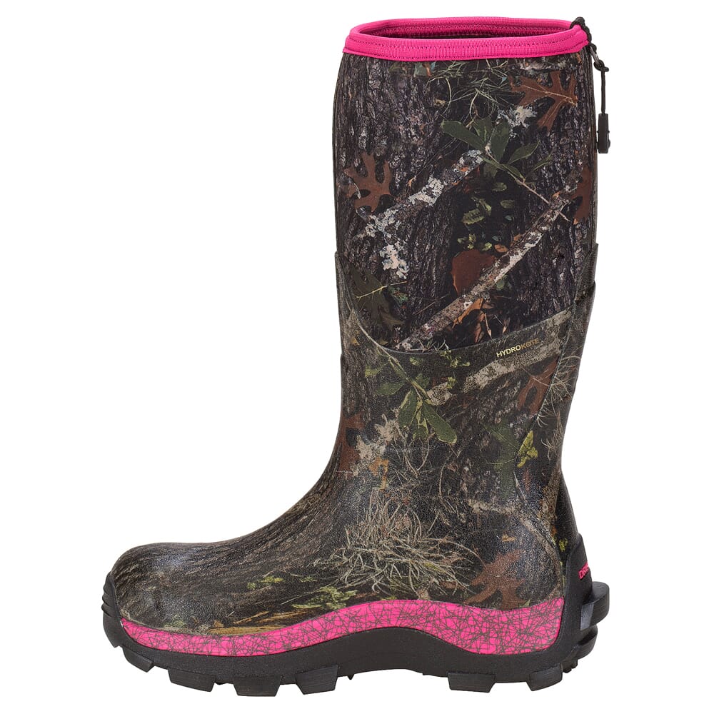 Dryshod Women's NoSho Ultra Hunt Hi Camo/Pnk Outdoor Sport Boots MBMWHPNW