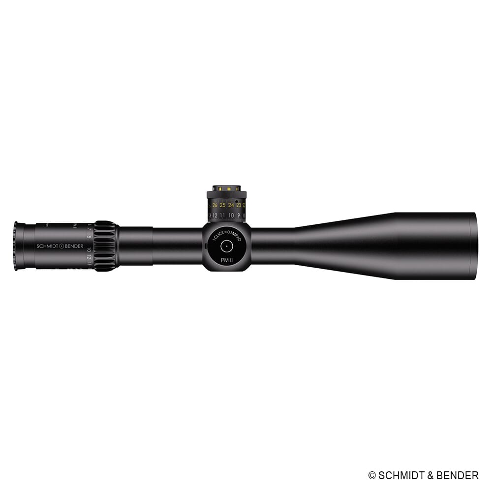 Schmidt Bender 5-25x56mm PM II LP P5FL 1cm ccw DT / ST Riflescope 689-911-622-90-68