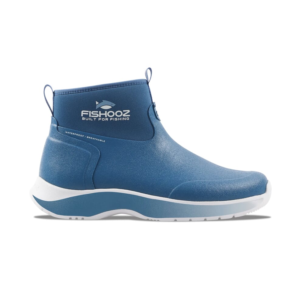 Fishooz DryRun Ankle Blue/White Boots DRA-MA-BLU