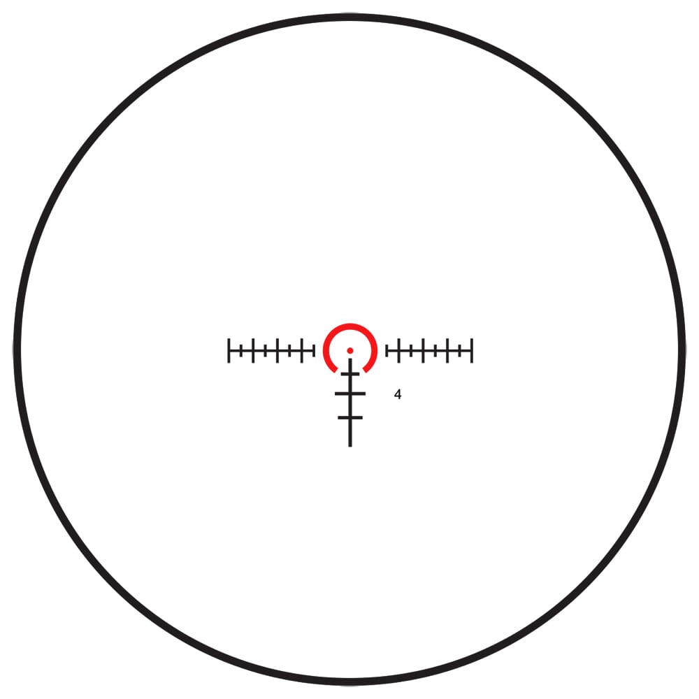 Burris RT6 30mm 1X-6X-24mm Ballistic AR illum Scope
