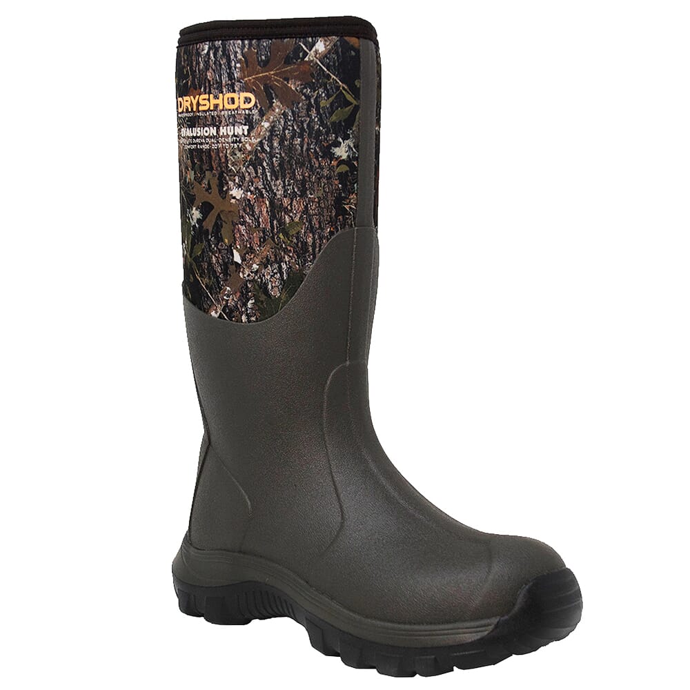 Dryshod Evalusion Hunt Camo/Bark Boots EVH-MH-CM-M