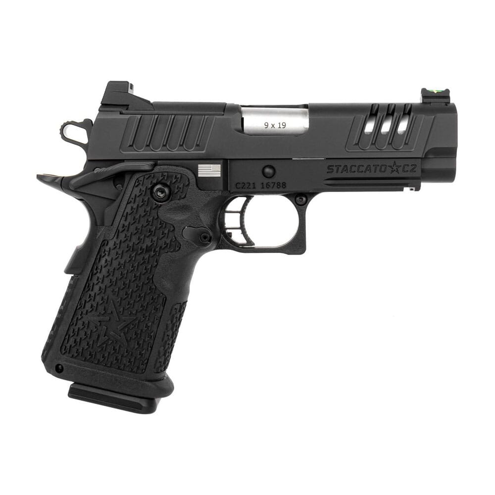 Staccato C2 Carry + Duty V2 C2 Optic Ready w/ X-Series Serrs DLC/SS Frm/Fnsh 10-1101-000002-01